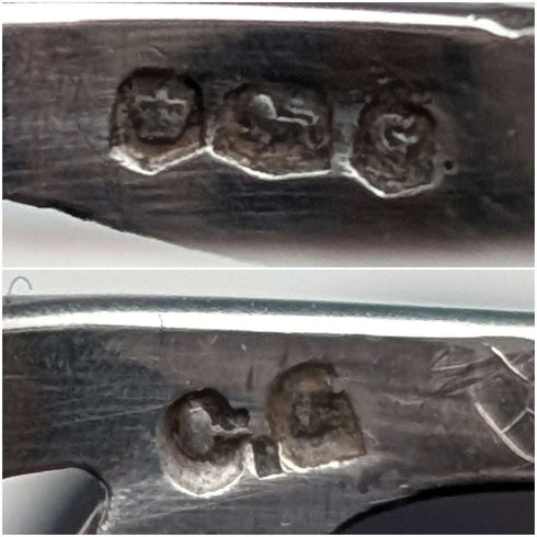 復古蘇格蘭純銀凱斯內斯玻璃千花戒指(15號)