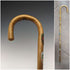 Vintage Men's European Tourist Cane Brown Shaft 84cm