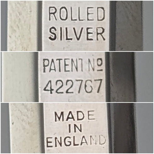 英國復古 Yard O' Red 滾銀推拉式鉛筆六角紙盒