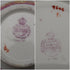 English Antique Minton Pink Cockatrice Soup Cup & Saucer