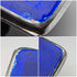 1936 British Vintage Sterling Silver Guilloche Enamel Cigarette Case 95g John William Barrett