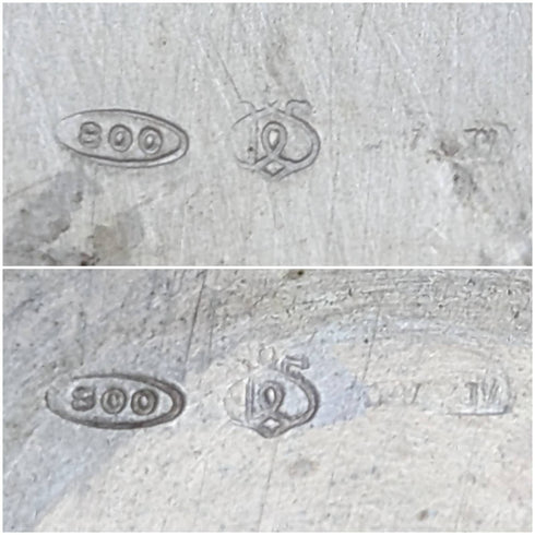 イタリアン ヴィンテージ コンチネンタルシルバー製 ピルケース