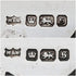 1910 年英國古董純銀小底座盤一對,總重 104 克 Mappin & Webb