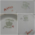 British Antique Aynsley "Black Band & Rose" Teacup Trio
