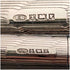Circa 1970 British Vintage Yard O' Red Sterling Silver Propelled Pencil & Ballpoint Pen