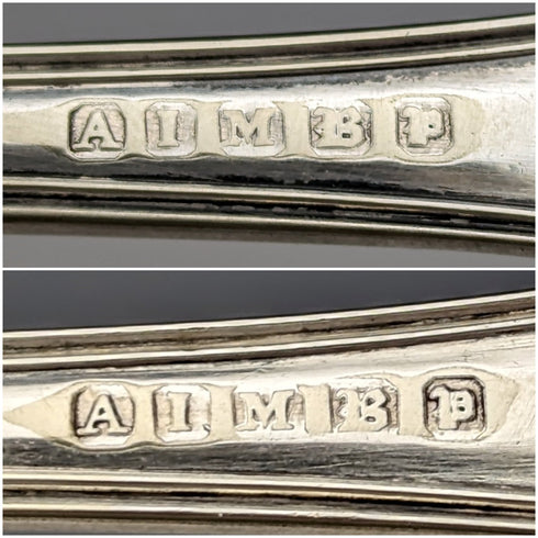 19世紀後半 英国アンティーク シルバープレート製 フィッシュサーバーセット