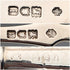 Circa 1905 British antique pure silver cutlery pair, total weight 71g, William Hutton