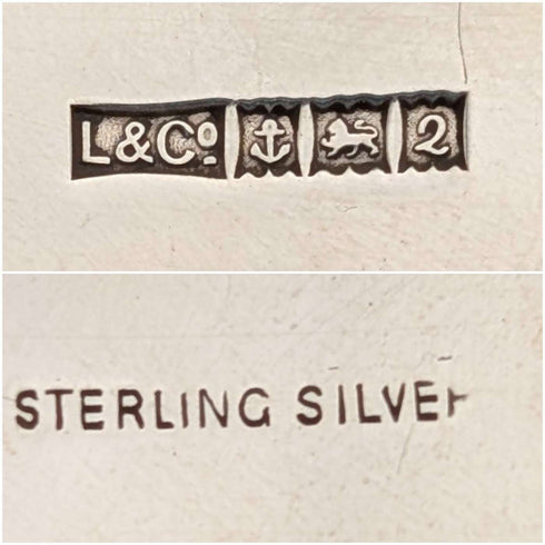 1965 English Vintage Sterling Silver Bangle 56g E Liley&Co