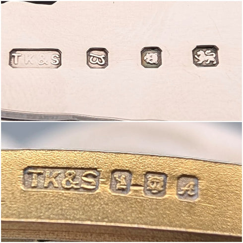 1975 St. Paul's Cathedral Apostle Set of 12 Pure Silver Teaspoons and a Pure Silver Medal, 457g Total, Wooden Case, Toye, Kenning & Spencer