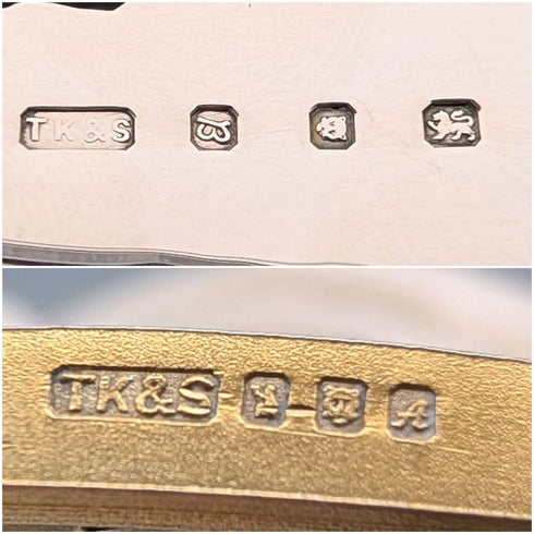 1975 St. Paul's Cathedral Apostle Set of 12 Pure Silver Teaspoons and a Pure Silver Medal, 457g Total, Wooden Case, Toye, Kenning & Spencer