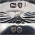 1880 British Antique Sterling Silver Footed Dish 124g Holland Son & Slater
