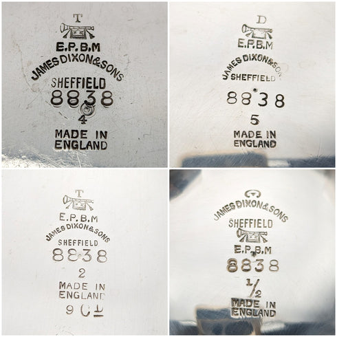 英国ヴィンテージ シルバープレート製 ティー/コーヒーセット James Dixon&Sons