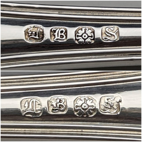 19世紀後半 英国アンティーク シルバープレート製 フィッシュサーバーセット BOX入 Levesley Brothers