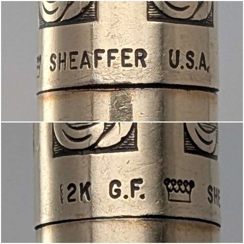 米国ヴィンテージ シェーファー 12Kゴールドフィルド製 ボールペン