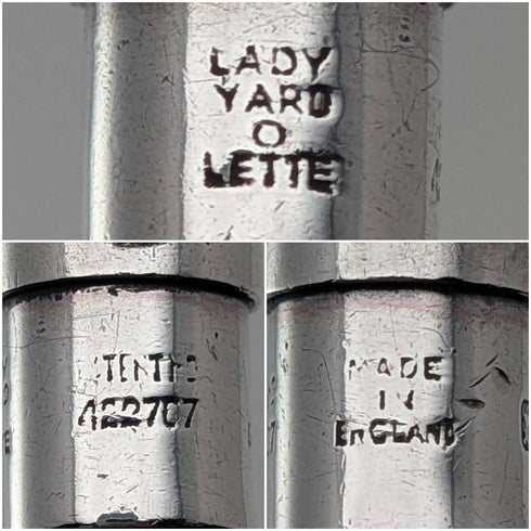 1948年 英国ヤード・オ・レッド 純銀製 推進式ミニペンシル YARD-O-LETTE