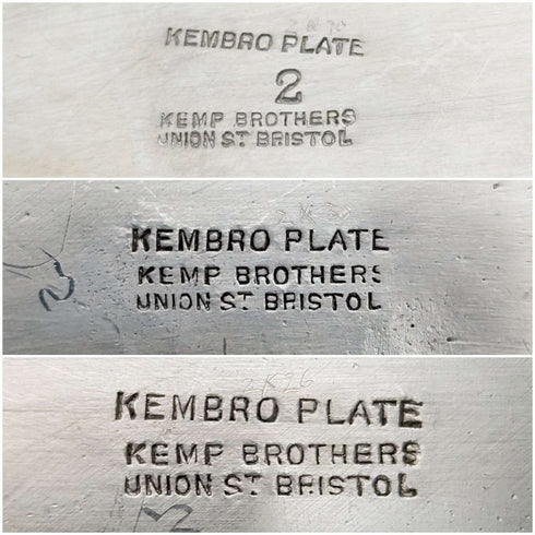 1915年頃年 英国アンティーク シルバープレート製 ティーセット Kemp Brothers