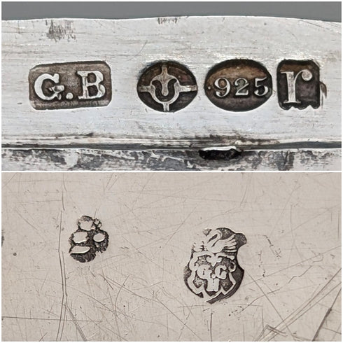 1912 年英國古董純銀大盒子,帶有精細裝飾,444 克 George Bedingham 狀況極佳