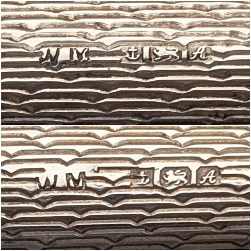 1975年 英国ヴィンテージ 純銀製 ボールペン&推進式ペンシル William Manton ケース付