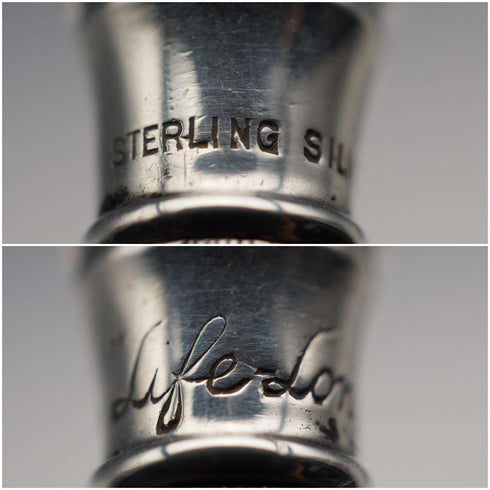 British vintage Lifelong sterling silver small propelling pencil