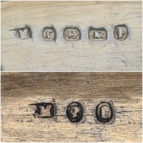 1877 British antique sterling silver vinaigrette 20g Frederick Marson