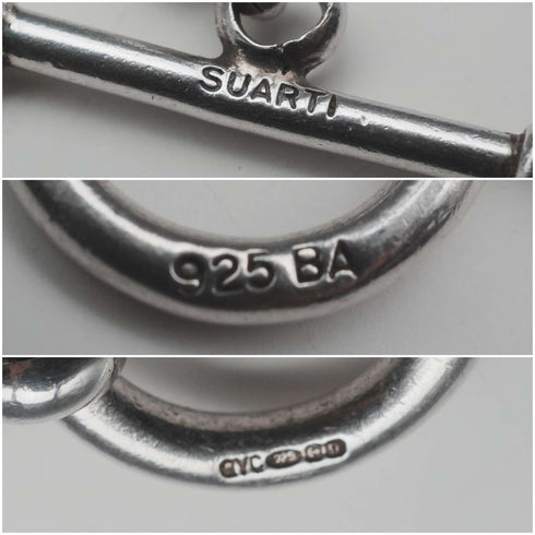 英国复古纯银拜占庭链项链 43cm 25g