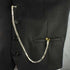 Silver Plated Pull Ring Type Albert Chain Funry Link