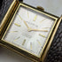 Reloj de bolsillo vintage británico Mappin & Webb, en buen estado de funcionamiento, mecánico, 17 joyas, con estuche de cuero.