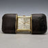 Reloj de bolsillo vintage británico Mappin & Webb, en buen estado de funcionamiento, mecánico, 17 joyas, con estuche de cuero.