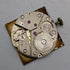 Reloj de bolsillo vintage británico Mappin & Webb, en buen estado de funcionamiento, mecánico, 17 joyas, con estuche de cuero.