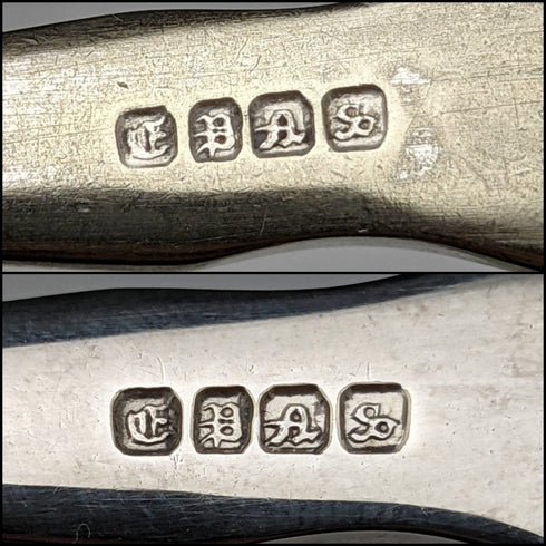 英國古董鍍銀 Crisling 餐具套裝 WILLIAM ADAMS