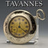 Antique works well (time cannot be adjusted) taban engraving case pocket watch