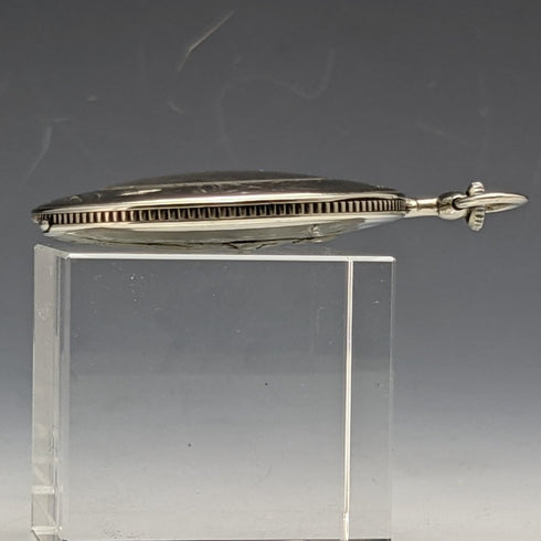 古董做工好(時間不能調)塔班雕刻錶殼懷錶