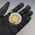 Antique works well (time cannot be adjusted) taban engraving case pocket watch