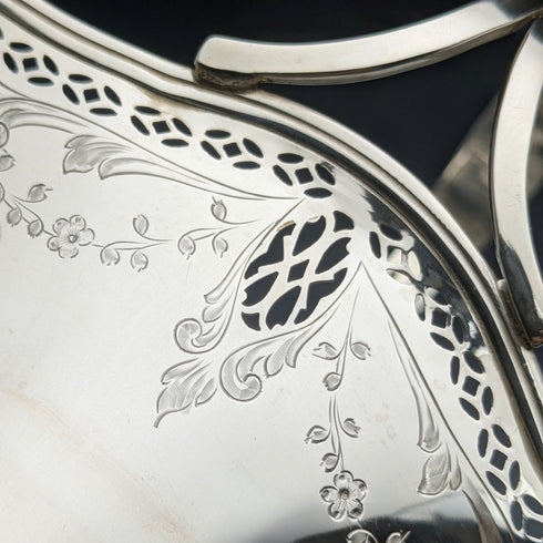 1923 年美國古董純銀(925 銀)籃式高爾夫球獎杯 257 克 Frank Whiting