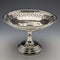 1909年 英国アンティーク 純銀(925シルバー) コンポート タッツァ 直径15cm 191g West & Son