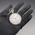 Reloj de bolsillo militar antiguo Zenith de 1918, caja de plata maciza, en funcionamiento