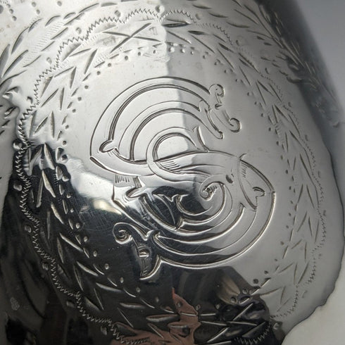 1862 年英國古董純銀(925 銀)馬克杯 133 克亨利威爾金森