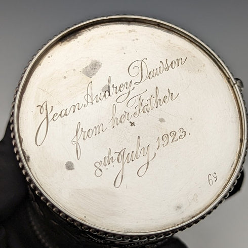 1864 年英國古董純銀(925 銀)馬克杯 154 克羅伯特哈珀