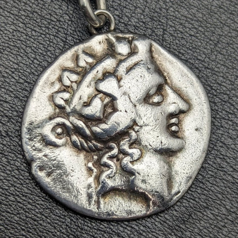 1900 年左右英國古董純銀(925 銀)Albert Chain 62 克羅馬銀 Fob