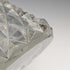 Jarrón de cristal tallado con decoración de plata de ley, antigüedades británicas de 1901, 598 g, GE Walton & Co