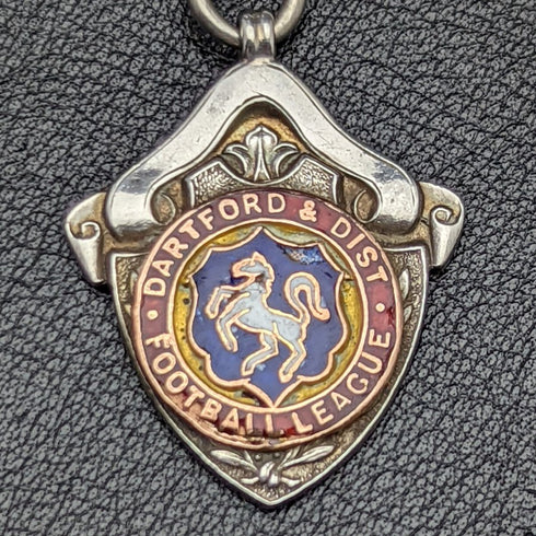 1899 年英國古董純銀(925 銀)雙阿爾伯特鏈 57 克獎章錶鍊