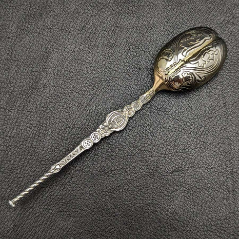 1936 British Vintage Pure Silver (925 Silver) Annoting Spoon Roberts & Belk Boxed