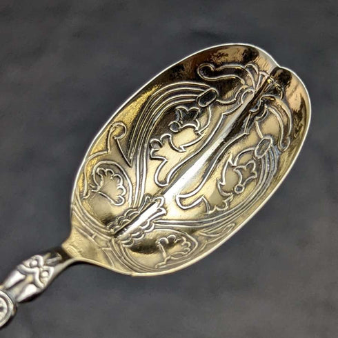1936 British Vintage Pure Silver (925 Silver) Annoting Spoon Roberts & Belk Boxed