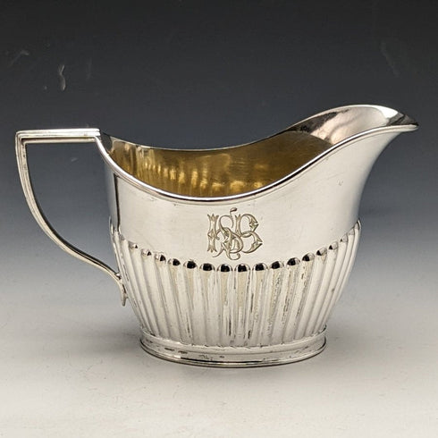 19世紀後半 英国アンティーク シルバープレート バチェラーティーポット3点セット Roberts&Belk ケース入り