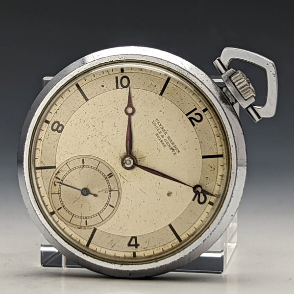 (翻新)古董 Good working Ulysse Nardin 裝飾藝術風格不銹鋼錶殼懷錶