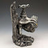 Sterling Silver Sculpture Little Bird and Faucet Figurine 567g Height 15cm UK Country Artists