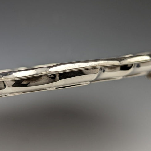 1929 年英國復古純銀(925 銀)Salva 直徑 26cm 521g Walker & Hall