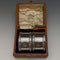 Around 1960 British Vintage Pure Silver (925 Silver) Napkin Ring Pair WH Manton Boxed