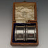 Around 1960 British Vintage Pure Silver (925 Silver) Napkin Ring Pair WH Manton Boxed