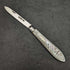 1895 British Antique White Pearl Shell Handle Pure Silver Blade Folding Pen Knife Mappin Brothers